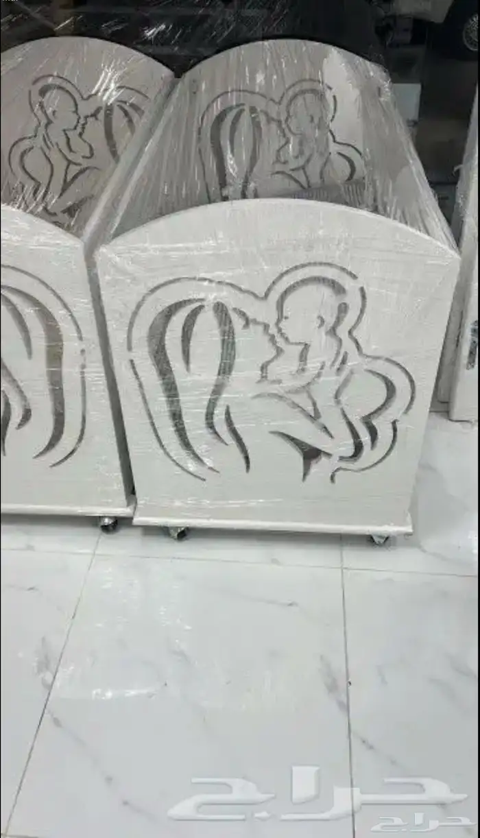 سرير أطفال خشب جديدة 8