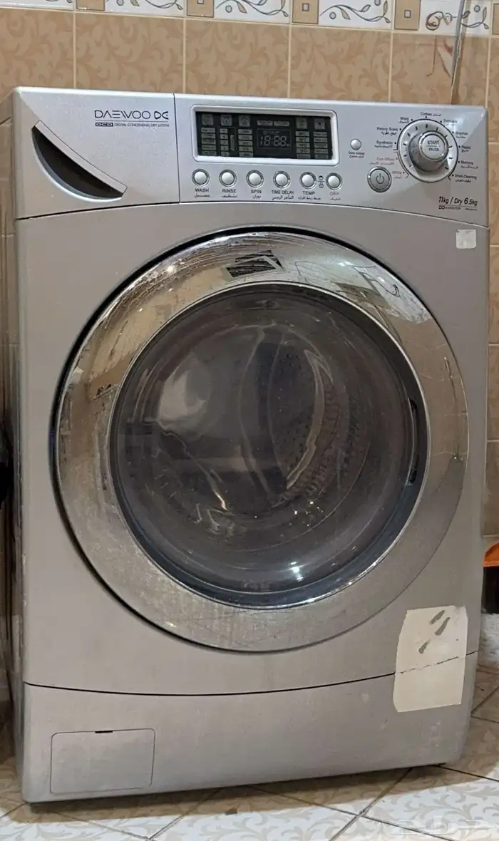 غسالة ملابس اتوماتيك شركة DAEWOO DC 11 كيلو 0