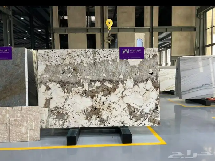 يوجد جميع انواع الرخام الطبيعي والصناعي 9
