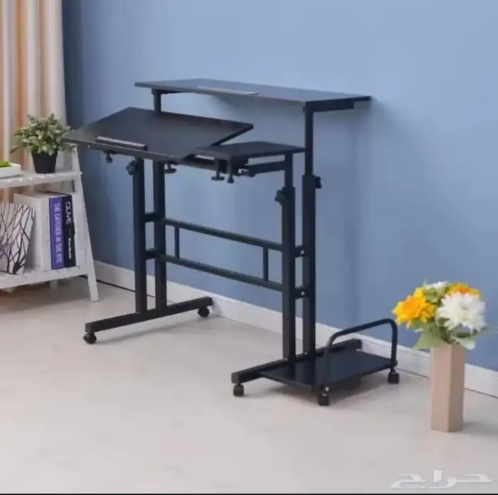 طاولة كمبيوتر رهيييبة متغيرة الوضعية والارتفاع 6