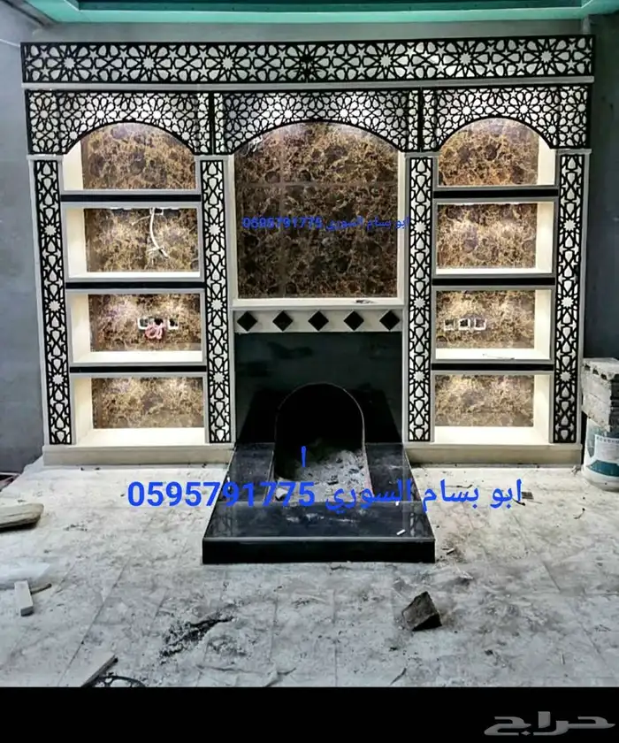 مشبات رخام مشبات خشب ليزر شلالات شويات حفر مندي أفران 8