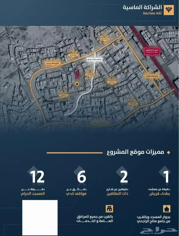 ملحق تحت الإنشاء في بطحاء قريش مساحةواسعة ب480الف على دفعتين 1