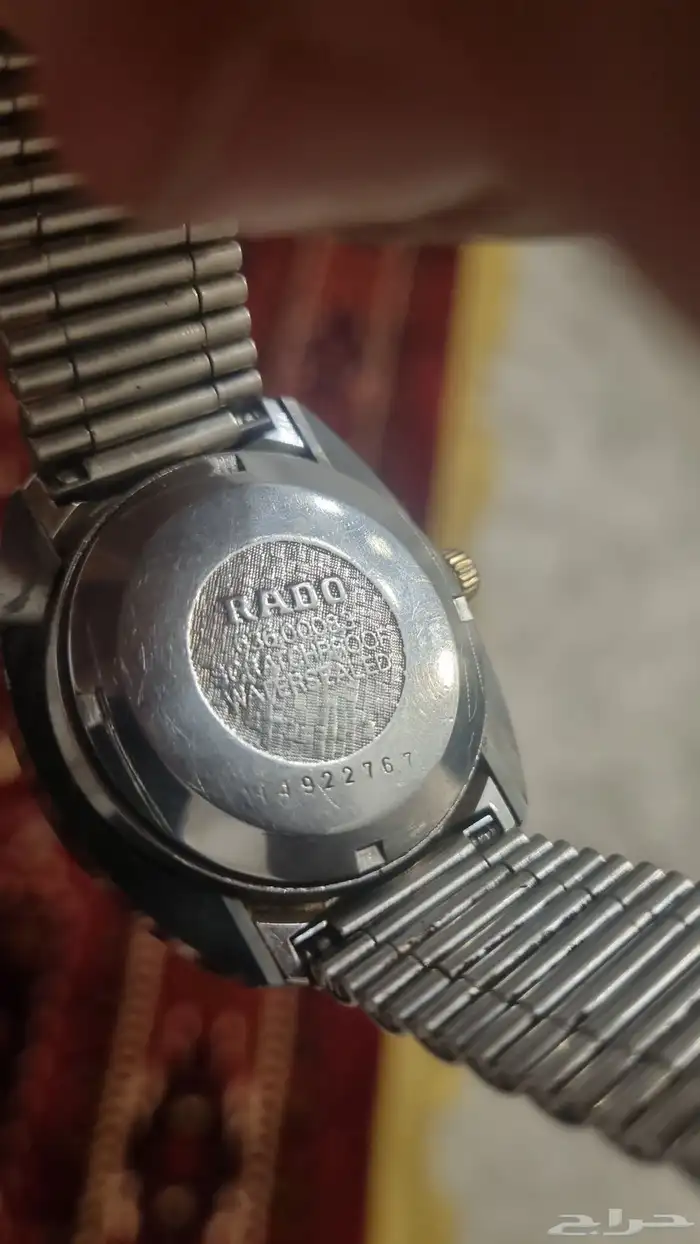 ساعة رادو دياستار سويسرية أوتوماتيكية عتيقة مقاس 36 مم مع خا 2