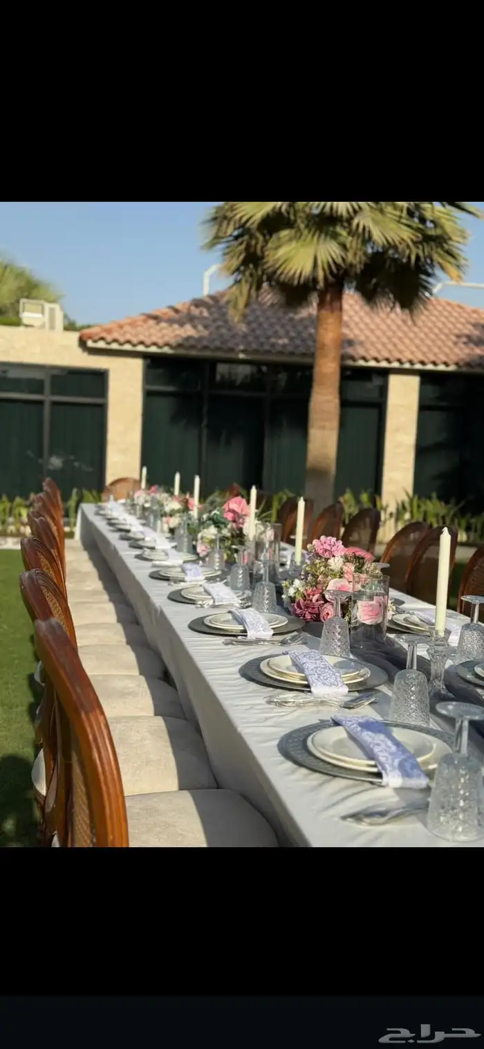 للحفلات والمناسبات قهوجينن وصبابين كراسي بنوعها اطولات بأنوا 5