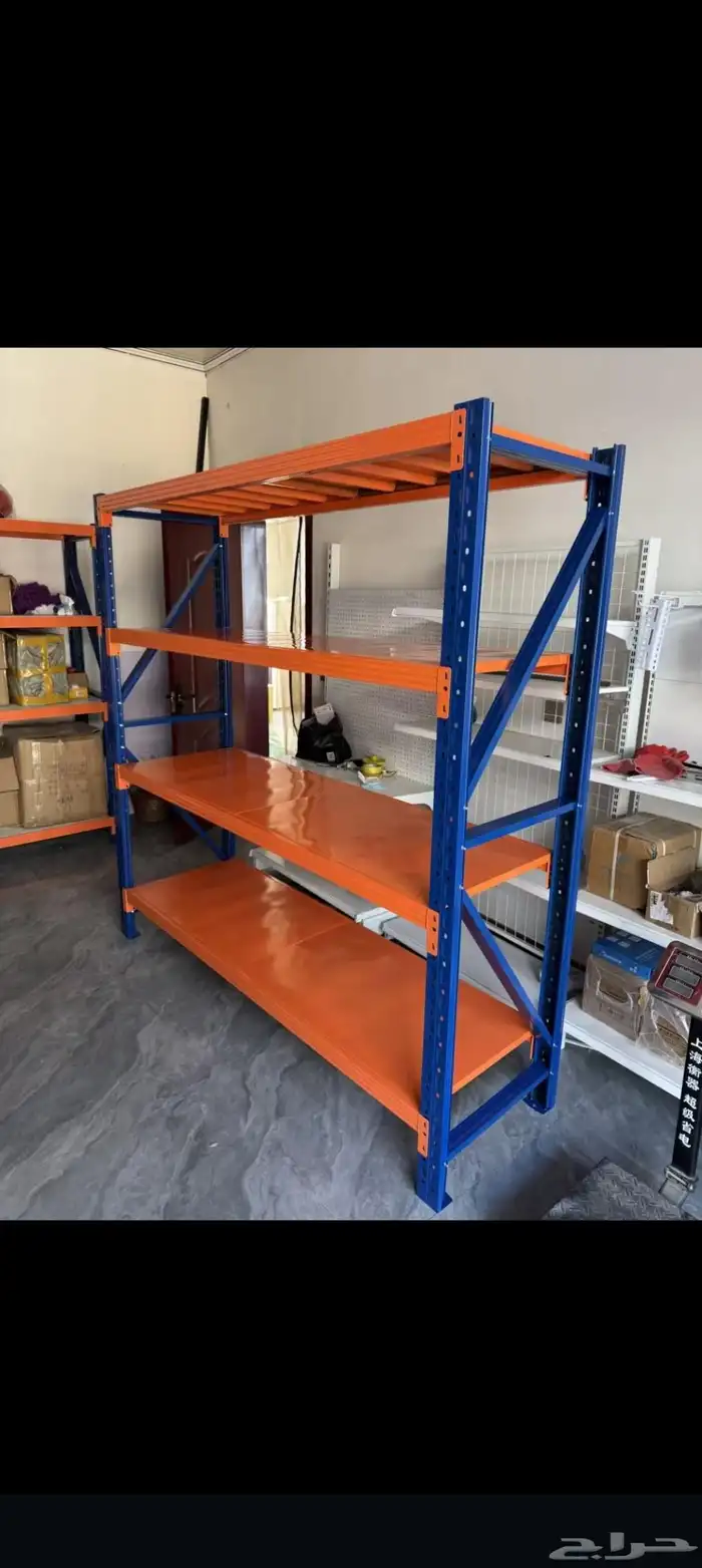 رفوف تخزين رفوف مستودع ارفف محلات رفوف بقاله 0