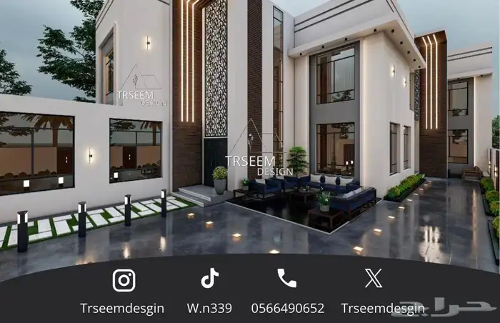 مهندسة معمارية ومصممة داخلي وخارجي 59