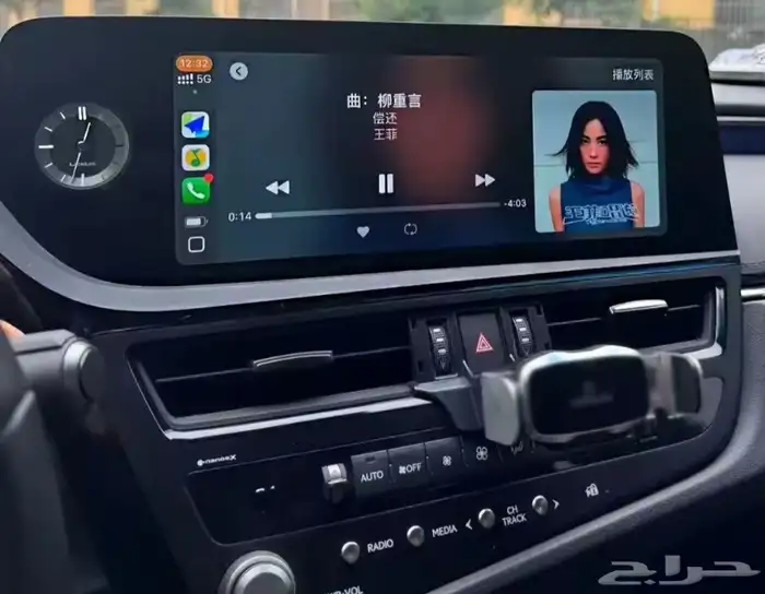 لكززEs 350 2019 ابل كاربلي واندرويد 2