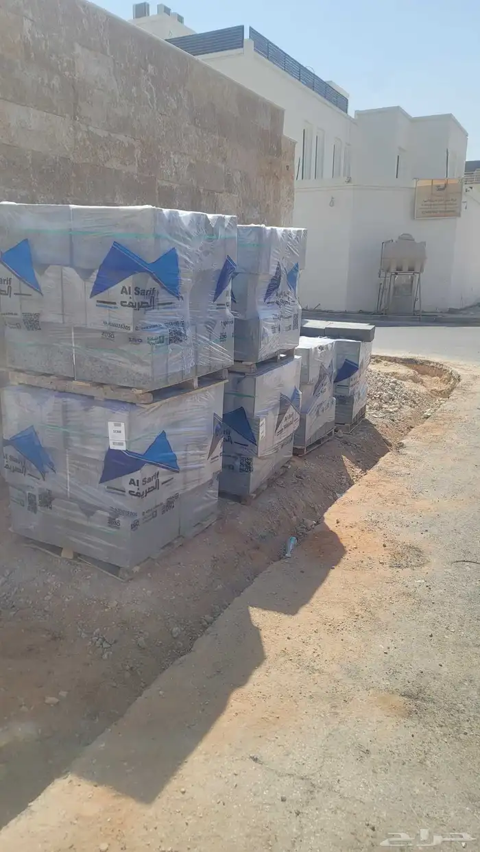 مبسط مواد بناء بندوره انترلوك بلاط مصدات اسمنت رمل عتب بلوك 4