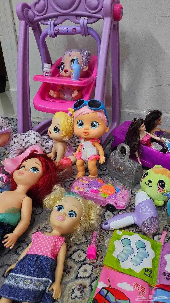 تم البيع العاب بنات 0