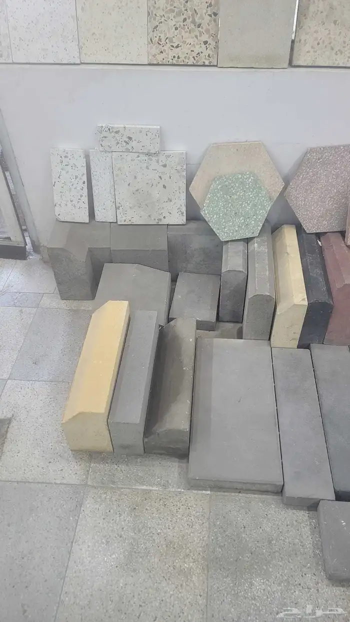 مبسط مواد بناء بندوره انترلوك بلاط مصدات اسمنت رمل عتب بلوك 3