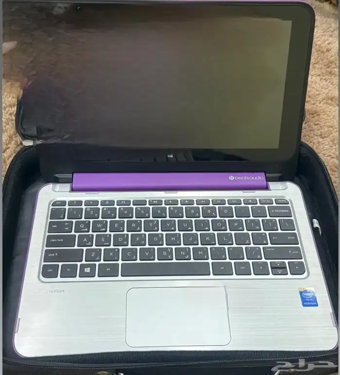 لابتوبHP سليم من كلشي ولا يشكي من شي شاحن معه 2