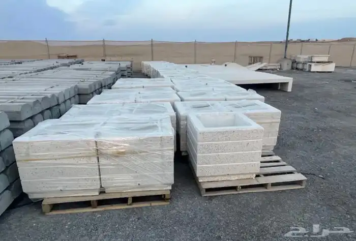 منتجات خرسانية كراسي حدائق احواض زراعية 16