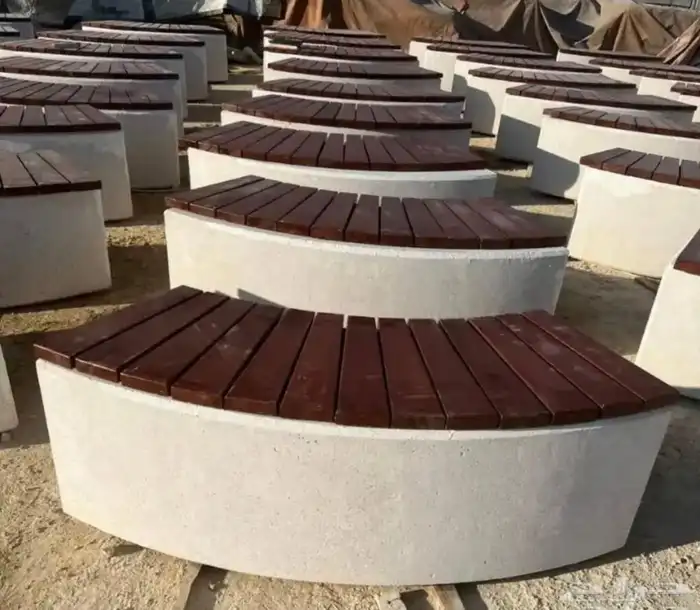 منتجات خرسانية كراسي حدائق احواض زراعية 19