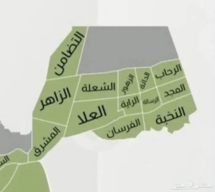 ارض للبيع مخطط 3131 منح الشرق بالرياض طريق رماح حي الزاهر 1