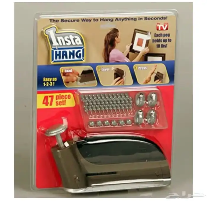 بدون مسامير تعليق الصور والديكورات على الجدرا 0