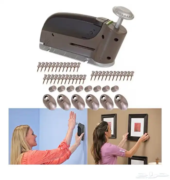 بدون مسامير تعليق الصور والديكورات على الجدرا 3