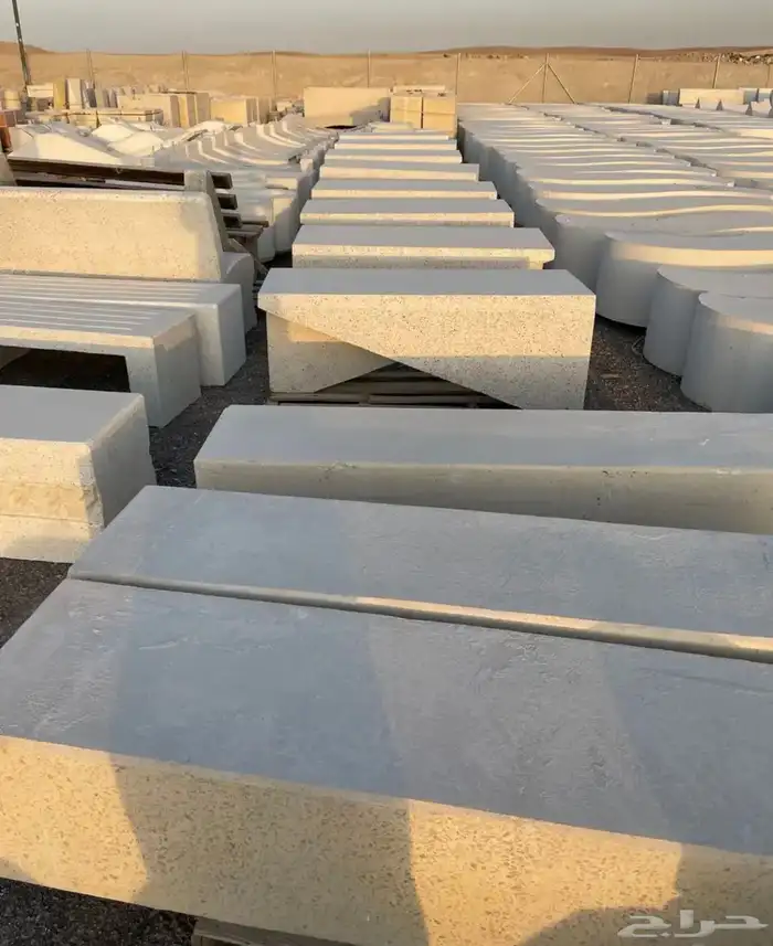 منتجات خرسانية كراسي حدائق احواض زراعية 3