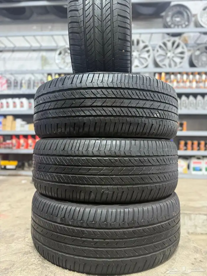 255 50 20 كفرات برجستون مستخدمة نضيف ومشروطة 4