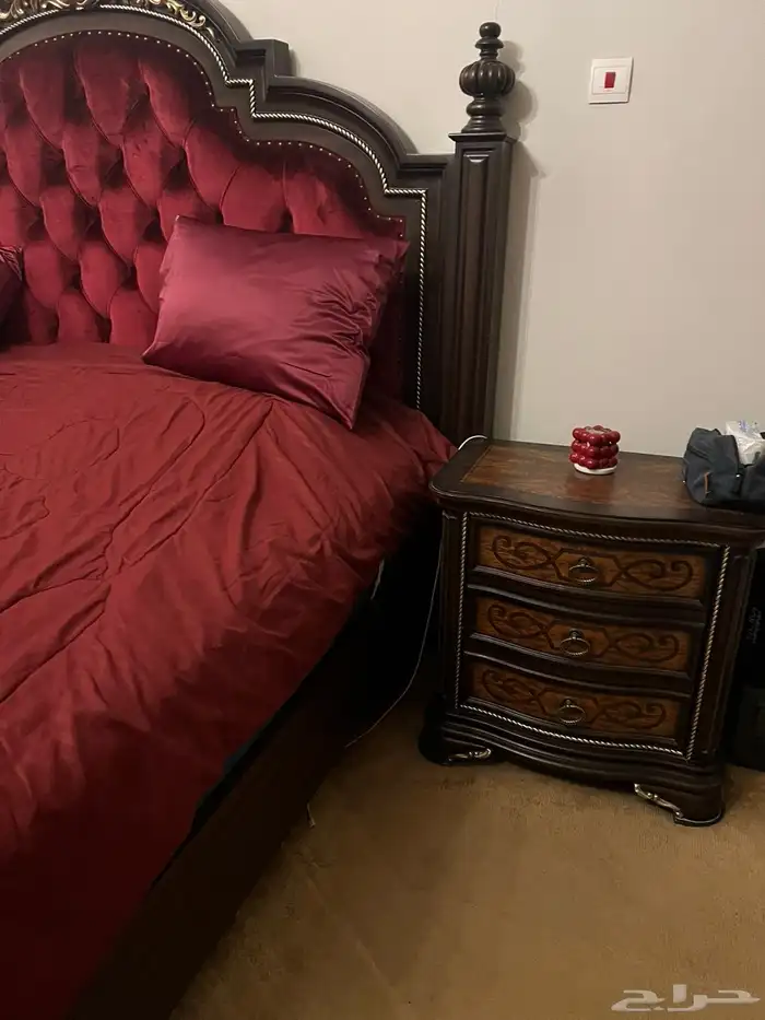 اثاث غرفه نوم   غرفه طعام (الفك والنقل على الشاري ) التواصل 4