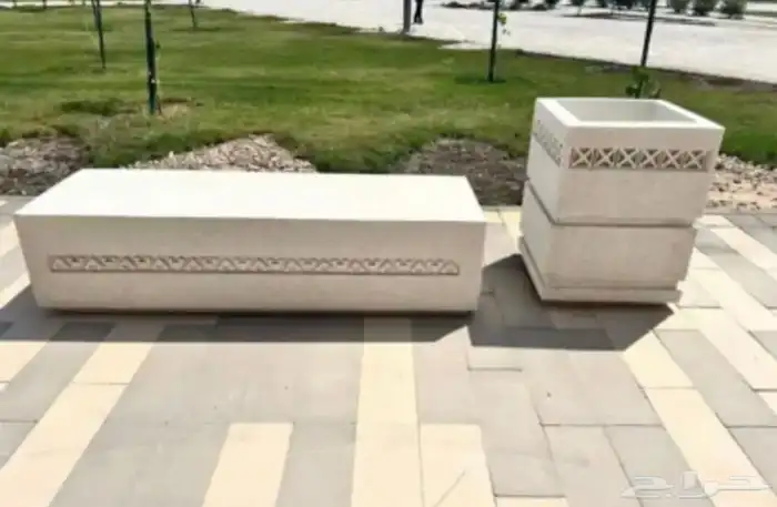 منتجات خرسانية كراسي حدائق احواض زراعية 18