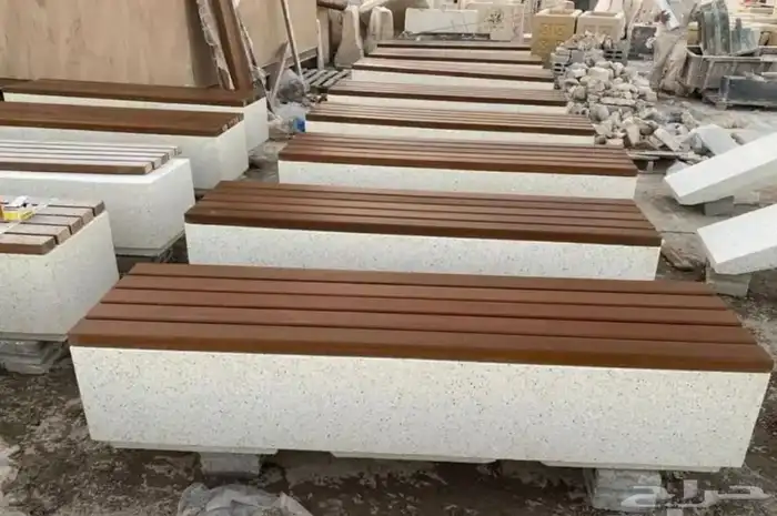منتجات خرسانية كراسي حدائق احواض زراعية 6