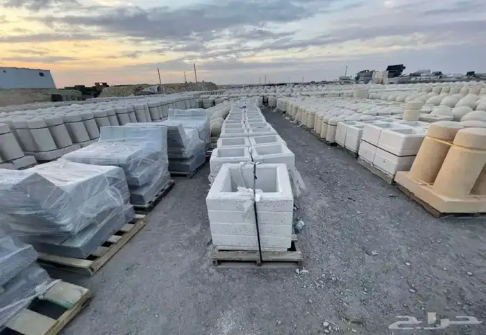 منتجات خرسانية كراسي حدائق احواض زراعية 13