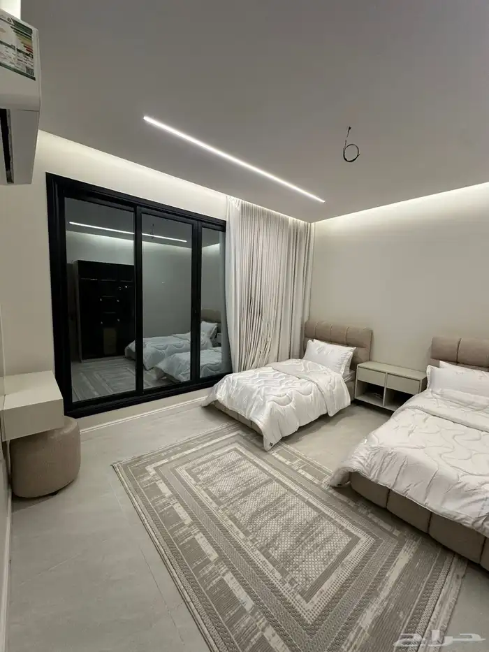 شقة مفروشة جديدة للإيجار الشهري ابها حي النسيم 17