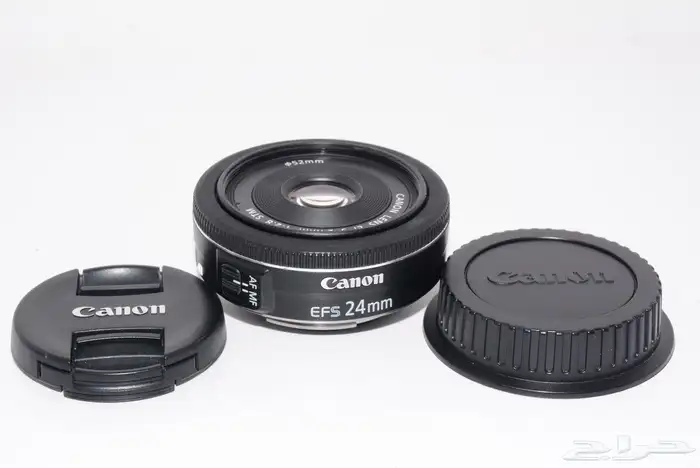 العدسة كانون اتوماتيك احترافي 24mm 1.8 مره جديد او نظيف 5