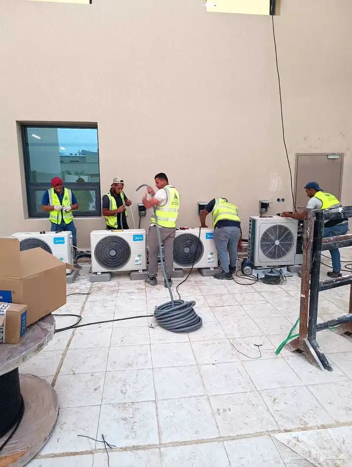 تمديد الدكت والنحاس وتوريد المكييفات مخفي وبكيج  VRV  VRF 0