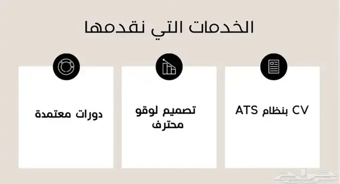 عرض لفترة محدودة cv بنظام ATS فقط ب 10 2