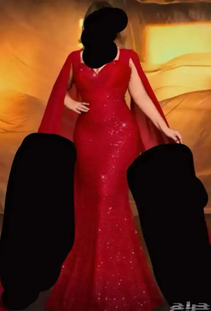 فستان جديدد لبسه مره وحده مقاس0XL 0
