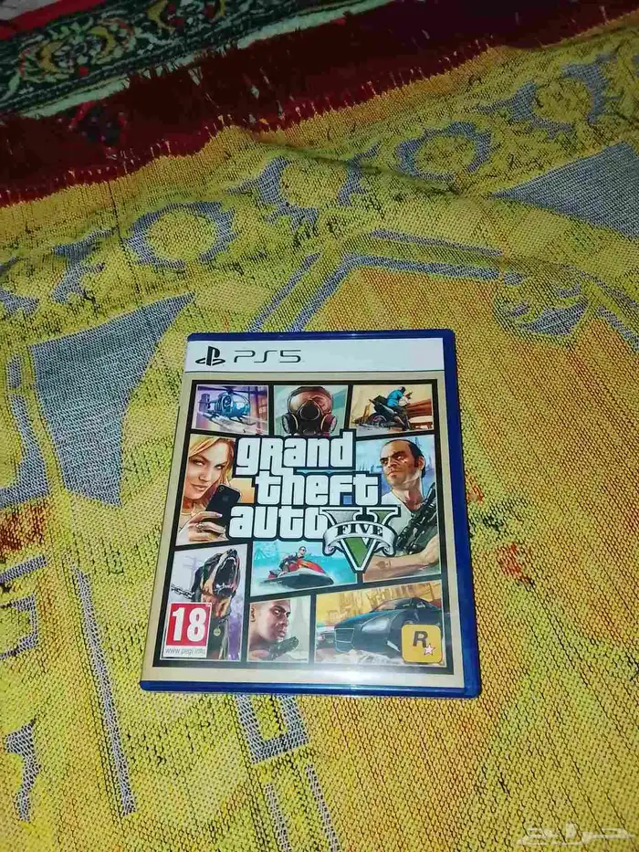 شريط قراند سوني 5 جديد اصلي لم يستخدم ابدا 0