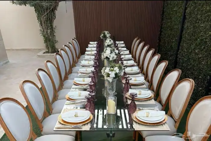 تجهيز حفلات مناسبات خلفيات تخرج طاولات استقبال طاولات طعام 3
