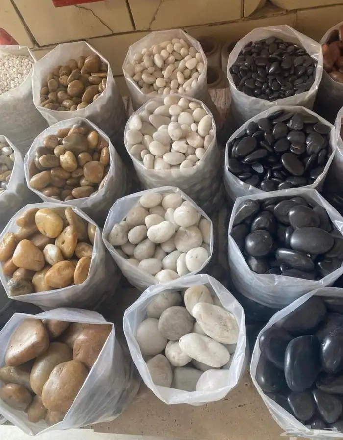 جميع انواع الحجر البحص الرمل 6