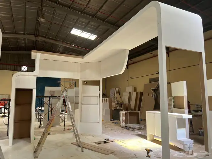 بوث بوثات تجهيز وتركيب على حسب التصميم المعتمد 12