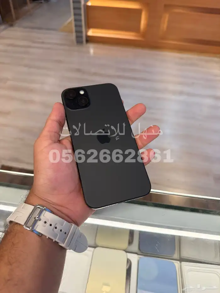 للبيع ايفون 15 بلس مستخدم 128 0