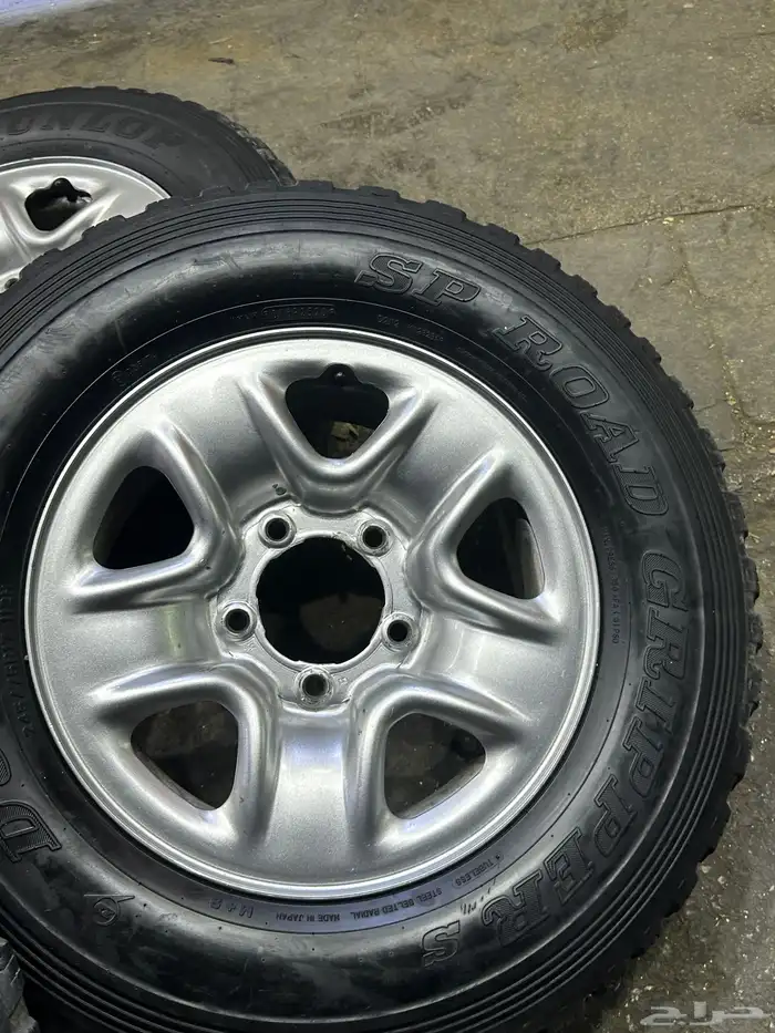 جنوط ديازل جيكس اصلي مع كفرات دنلوب لبنه وكاله مقاس 17 1