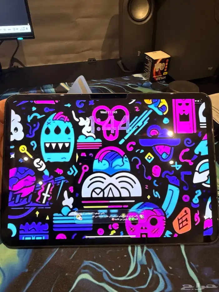 ipad pro 11 m4 256gb وايفاي وشريحة 0