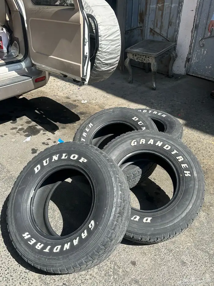 كفرات دانلوب طقم نضيفه 1