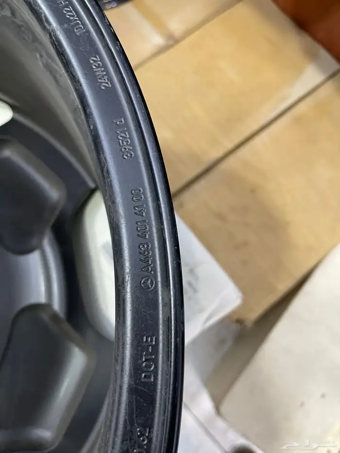 جنوط مرسديس جي كلاس اصلي وكاله مقاس 22 11