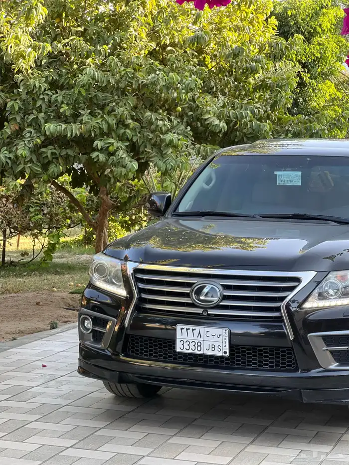 لكزس 570 اسود 6