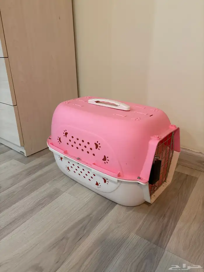 قفص قطط جديد لم يستخدم إلا مره واحده 1