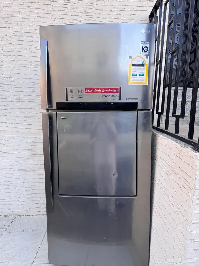 ثلاجة LG فخمه باقي الماطور تحت الضمان يبغالها كمبيوتر خربان 0