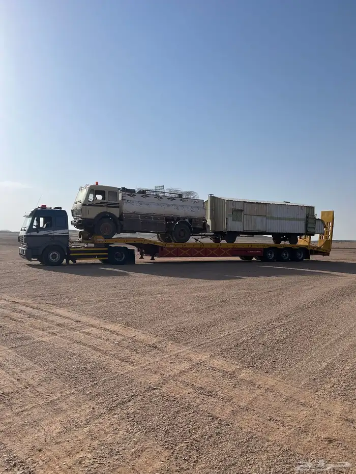 تريله نقل غنم حلال 2