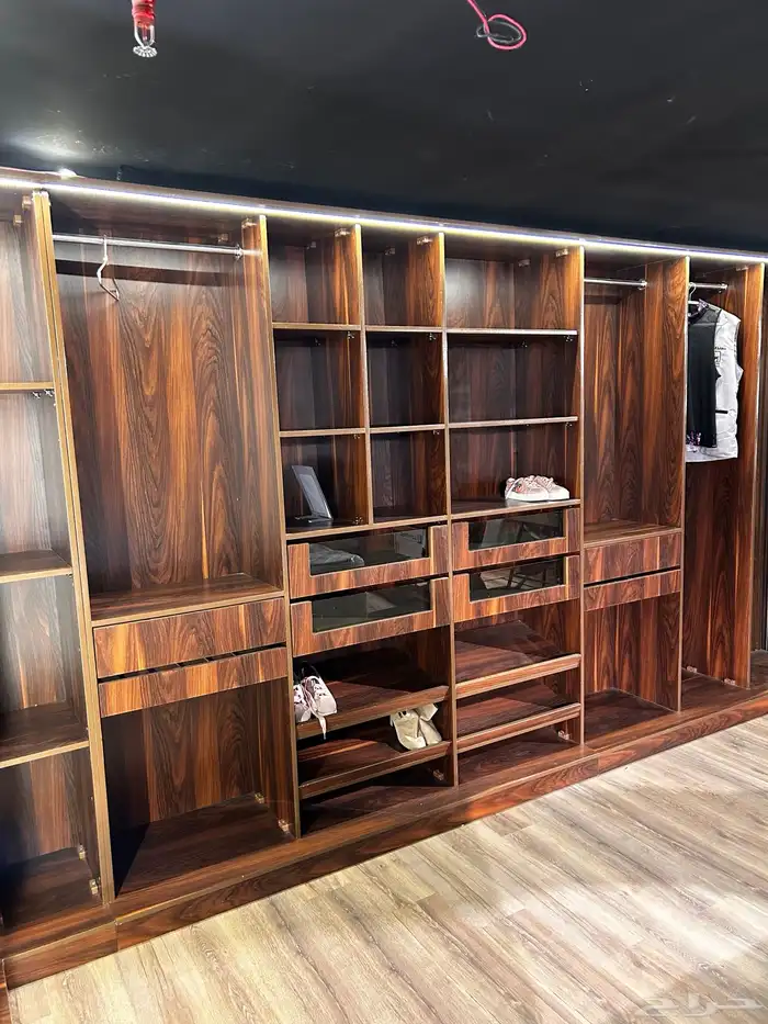 دولاب مكشوف حرف L بتسريحه 1