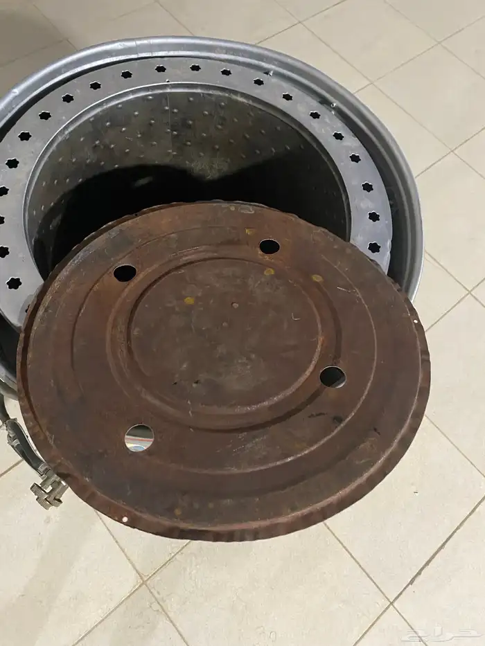 تنور صناعه يمني مع شوايه 6