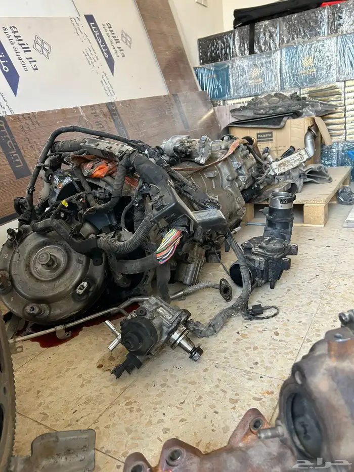 قطع غيار مكينه وقير جنسس ديزل 2018 دفع رباعي 3