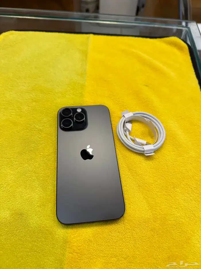 آيفون 16 برو ماكس بطارية 100  256 قيقاء عدد الدورات 17 1