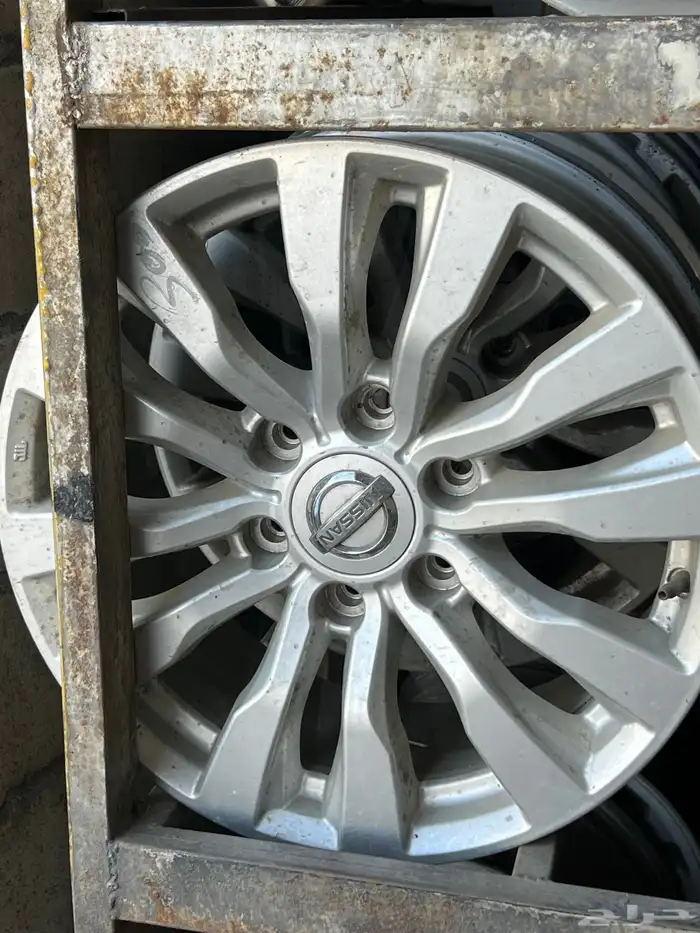 جنوط نيسان اصلي وكآله موديل 2015مقاس 18 أربع حبات 1