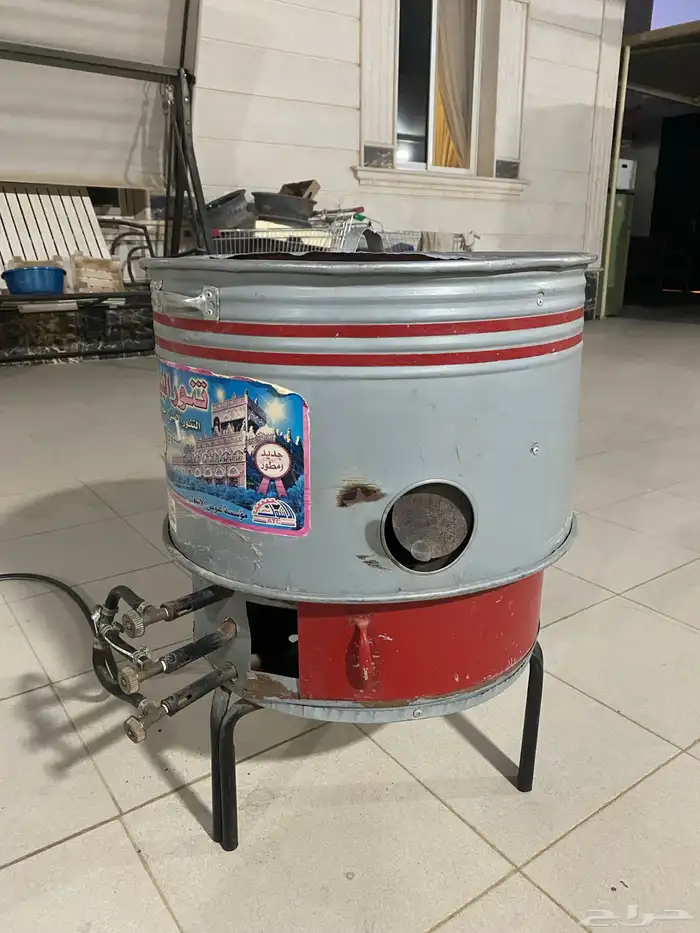 تنور صناعه يمني مع شوايه 0